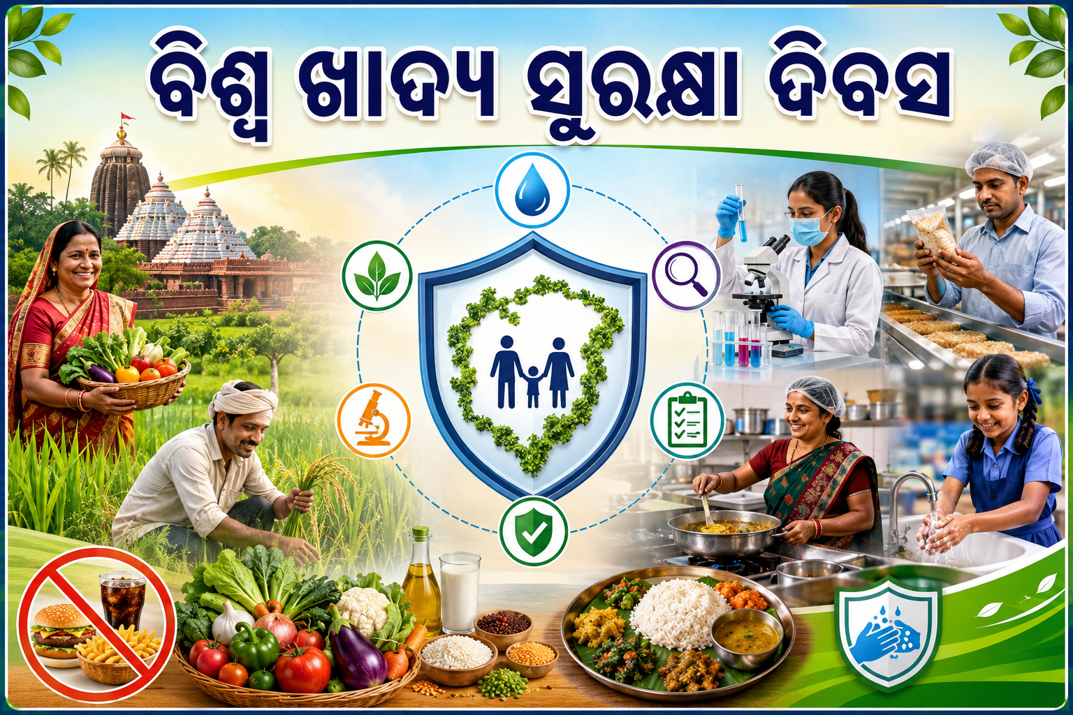 ଦୈନନ୍ଦିନ ଜୀବନରେ ଖାଦ୍ୟ ସୁରକ୍ଷା, ସଚେତନତା ଓ ସୁସ୍ଥ ଜୀବନର ପଥ