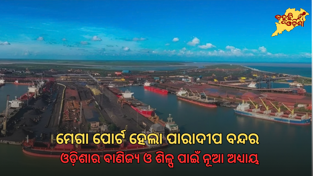 ମେଗା ପୋର୍ଟ ହେଲା ପାରାଦୀପ ବନ୍ଦର: ଓଡ଼ିଶାର ବାଣିଜ୍ୟ ଓ ଶିଳ୍ପ ପାଇଁ ନୂଆ ଅଧ୍ୟାୟ