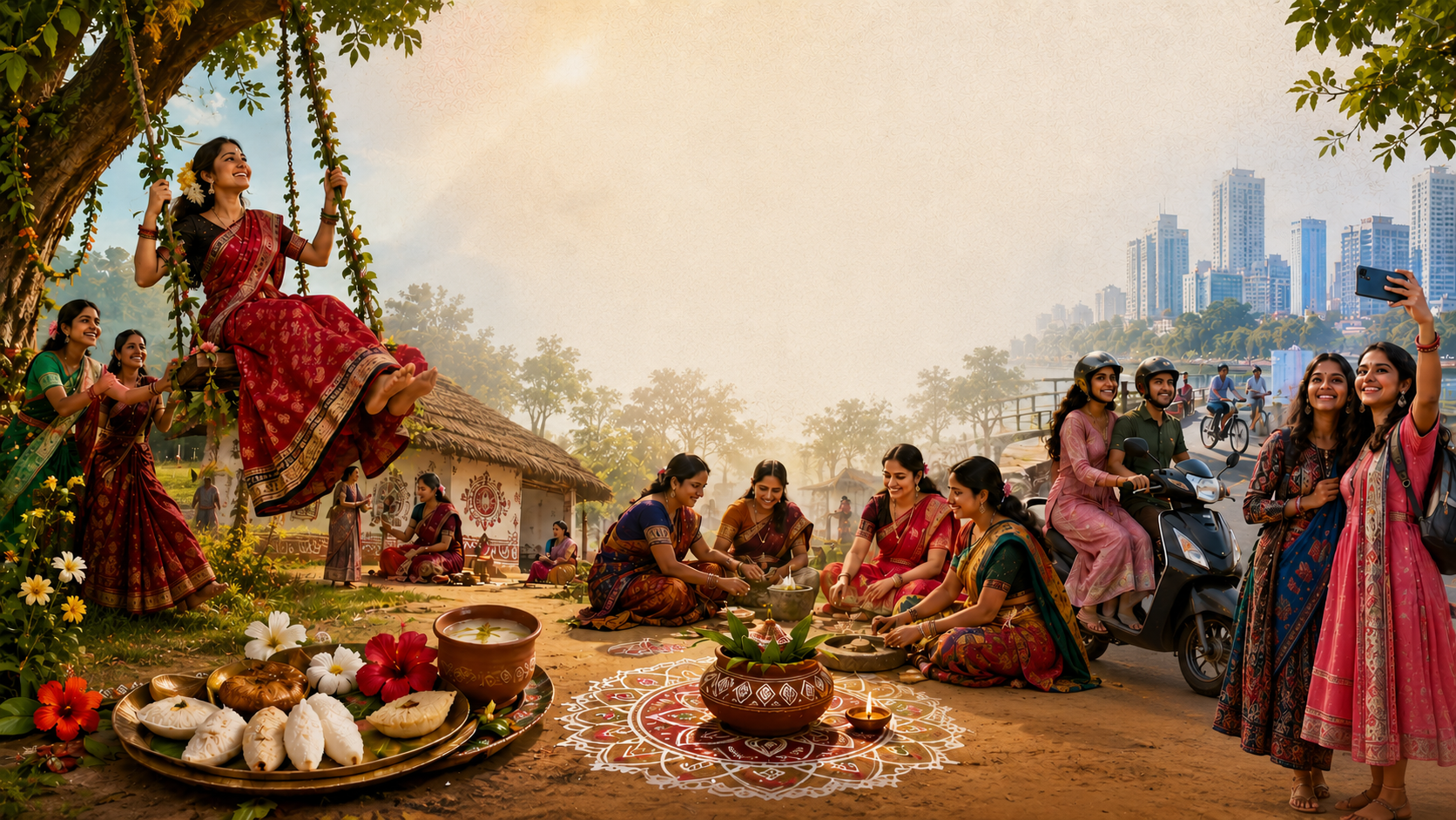 ରଜ ପର୍ବ : ଓଡ଼ିଆ ଜୀବନଶୈଳୀ, ପ୍ରକୃତି ଓ ନାରୀତ୍ୱର ଅନନ୍ୟ ଉତ୍ସବ