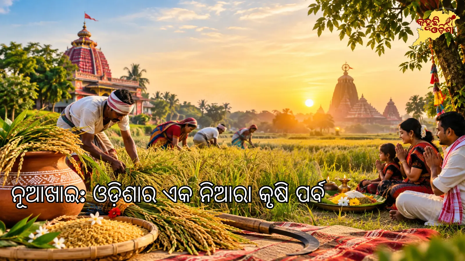 ନୂଆଖାଇ: ଓଡ଼ିଶାର ଏକ ନିଆରା କୃଷି ପର୍ବ
