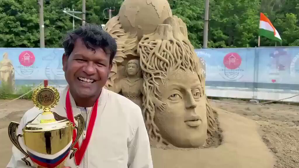 ରୁଷିଆର Grand Sand Master Cup 2026 ଜିତିଲେ ସୁଦର୍ଶନ ପଟ୍ଟନାୟକ