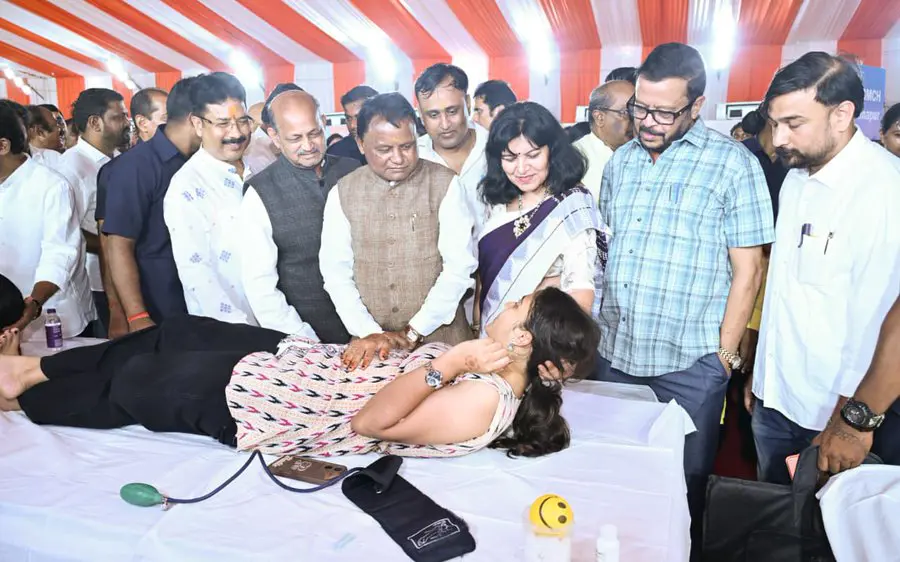 ମୋଦିଙ୍କ ୭୬ତମ ଜନ୍ମଦିନରେ ଭୁବନେଶ୍ୱରରେ ମେଗା ରକ୍ତଦାନ ଶିବିର, ‘ସେବା ସଂକଳ୍ପ’ରେ ଯୁବମୋର୍ଚ୍ଚା
